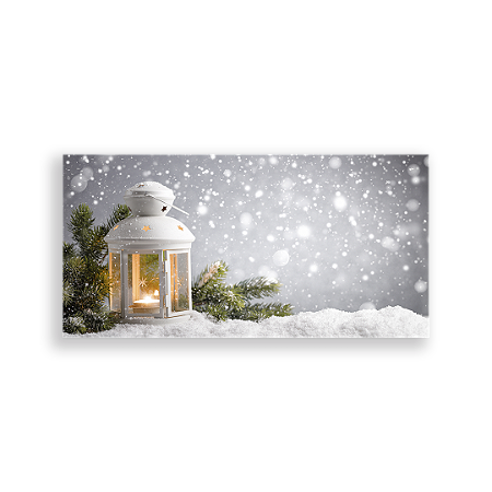 Capa Painel Retangular Sublimado - Natal