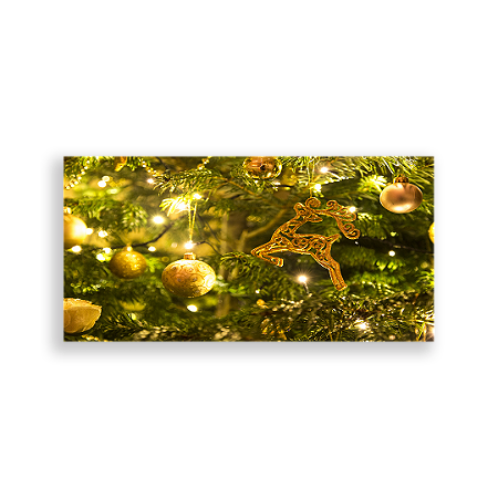 Capa Painel Retangular Sublimado - Natal