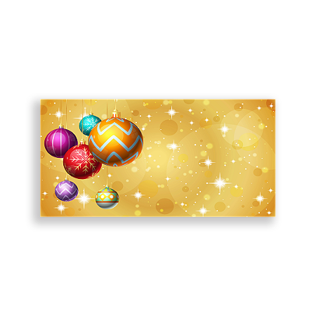 Capa Painel Retangular Sublimado - Natal