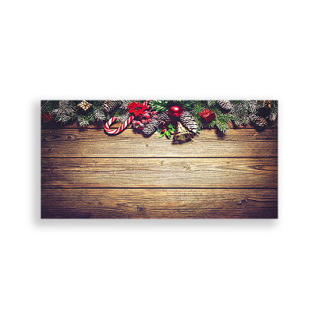 Capa Painel Retangular Sublimado - Natal