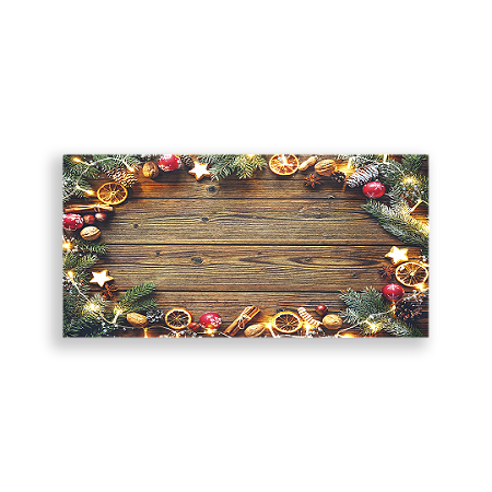 Capa Painel Retangular Sublimado - Natal