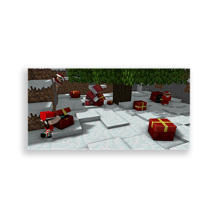 Capa Painel Retangular Sublimado - Natal