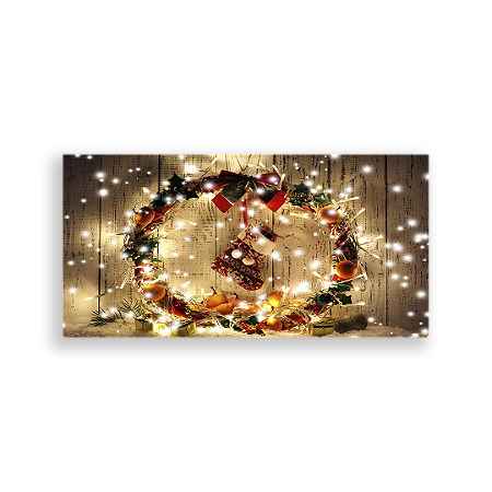 Capa Painel Retangular Sublimado - Natal