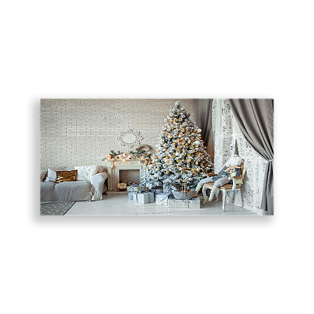 Capa Painel Retangular Sublimado - Natal