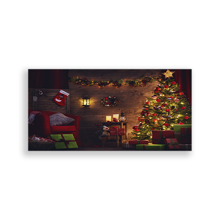 Capa Painel Retangular Sublimado - Natal