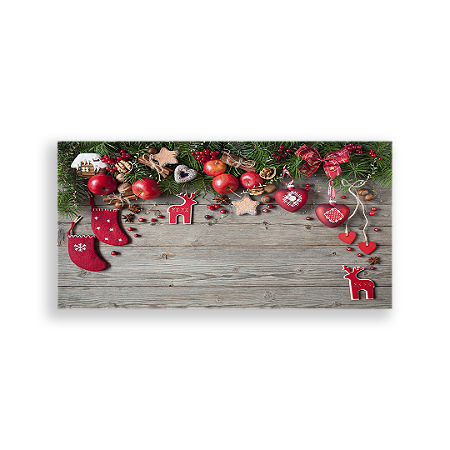 Capa Painel Retangular Sublimado - Natal