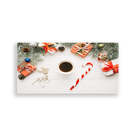 Capa Painel Retangular Sublimado - Natal