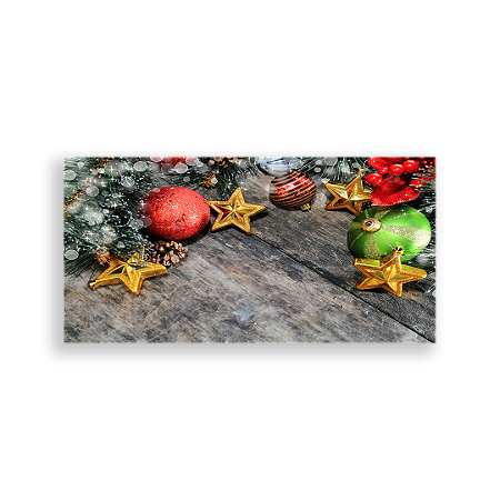 Capa Painel Retangular Sublimado - Natal