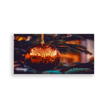 Capa Painel Retangular Sublimado - Natal