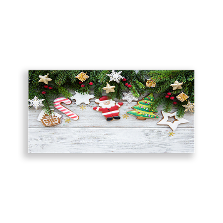 Capa Painel Retangular Sublimado - Natal