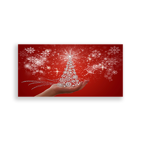 Capa Painel Retangular Sublimado - Natal