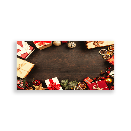 Capa Painel Retangular Sublimado - Natal