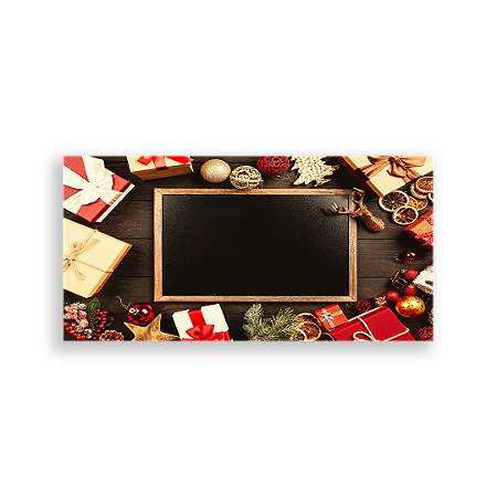 Capa Painel Retangular Sublimado - Natal