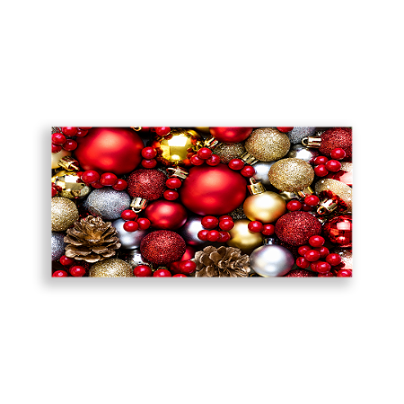 Capa Painel Retangular Sublimado - Natal