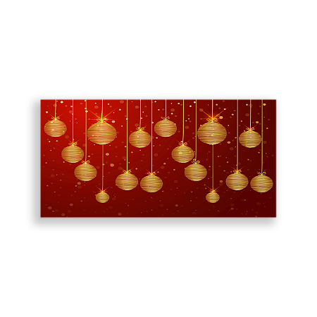 Capa Painel Retangular Sublimado - Natal