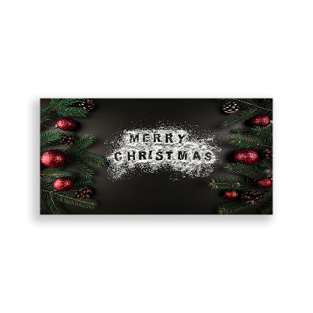 Capa Painel Retangular Sublimado - Natal