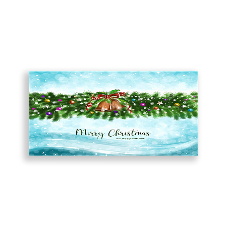 Capa Painel Retangular Sublimado - Natal