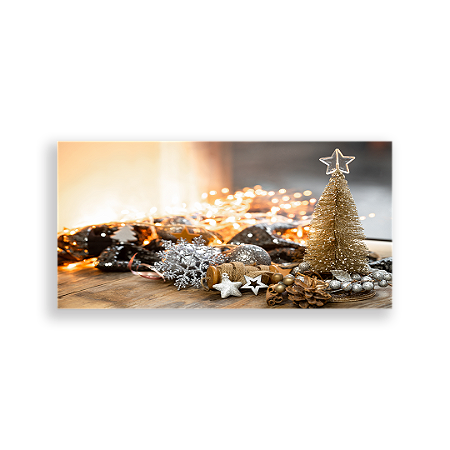 Capa Painel Retangular Sublimado - Natal