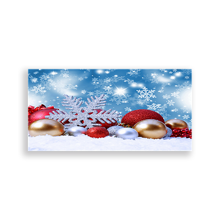 Capa Painel Retangular Sublimado - Natal