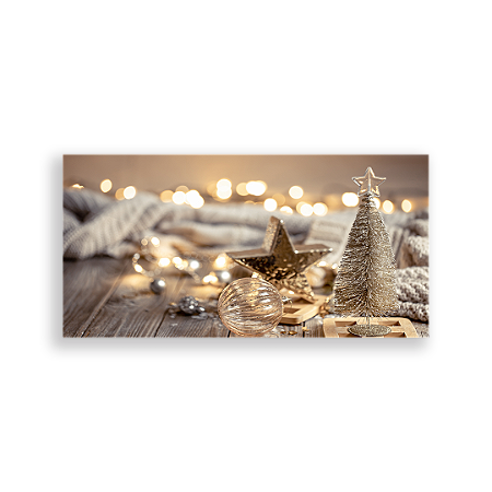 Capa Painel Retangular Sublimado - Natal