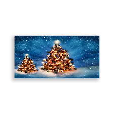 Capa Painel Retangular Sublimado - Natal