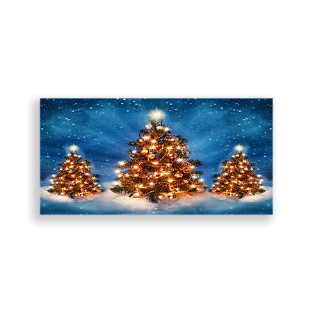 Capa Painel Retangular Sublimado - Natal