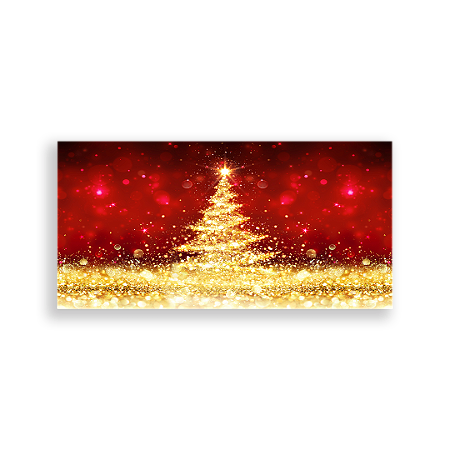 Capa Painel Retangular Sublimado - Natal