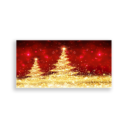 Capa Painel Retangular Sublimado - Natal