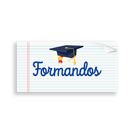 Capa Painel Retangular Sublimado - Formatura