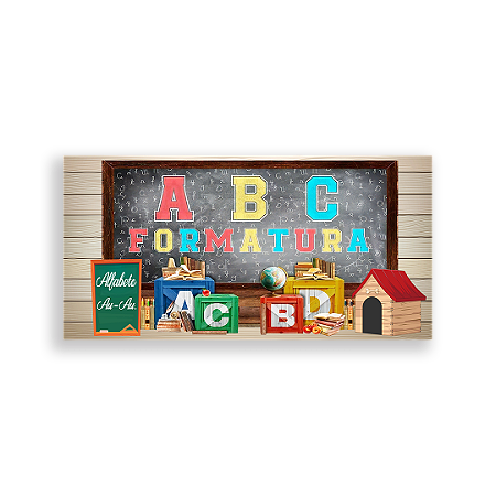 Capa Painel Retangular Sublimado - Formatura