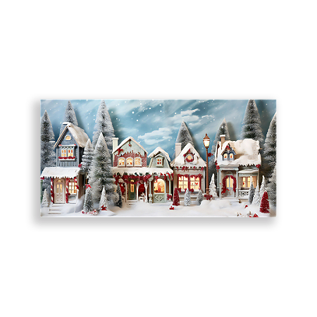 Capa Painel Retangular Sublimado - Natal