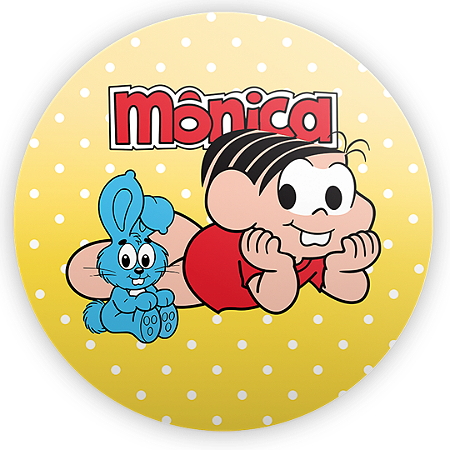 Capa Mini Painel Sublimado - Monica Turma da Monica