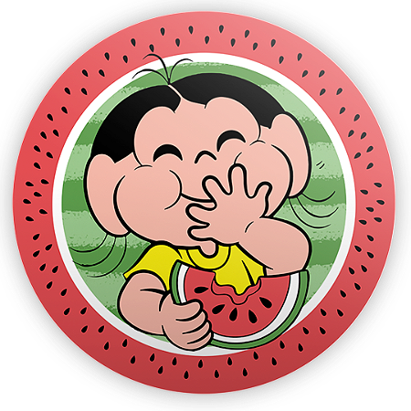 Capa Mini Painel Sublimado - Magali Turma da Monica