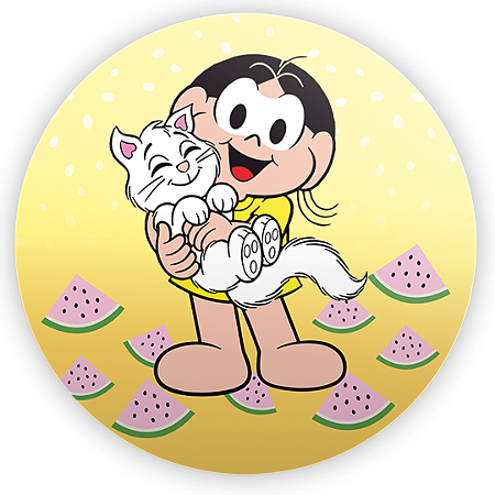 Capa Mini Painel Sublimado - Magali Turma da Monica