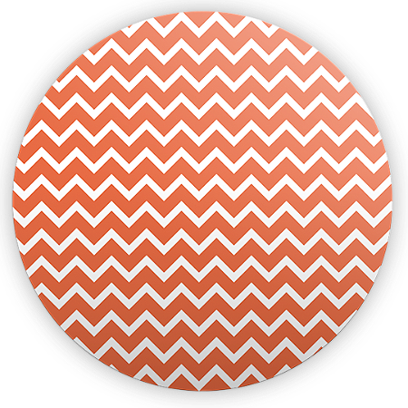 Capa Painel Redondo Sublimado - Fundo Chevron Zig Zag