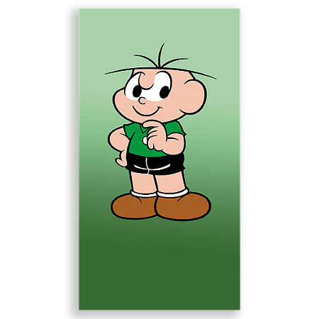 Capa Faixa Lateral Sublimado - Cebolinha Turma da Monica