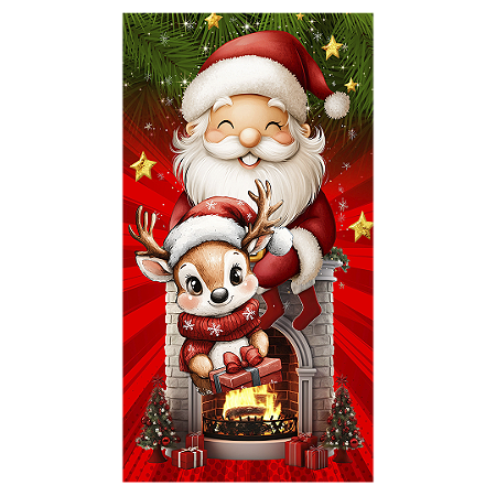 Faixa Lateral - Natal - Sublimado 3D