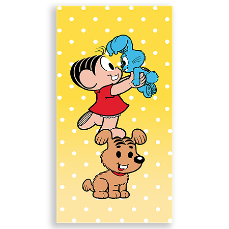 Capa Faixa Lateral Sublimado - Monica Turma da Monica