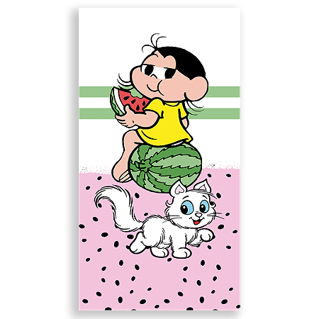 Capa Faixa Lateral Sublimado - Magali Turma da Monica