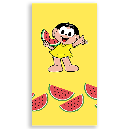 Capa Faixa Lateral Sublimado - Magali Turma da Monica