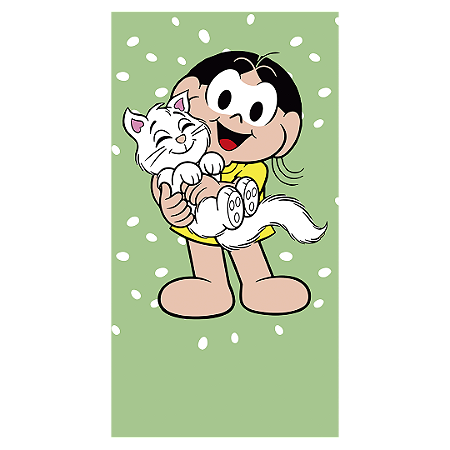 Capa Faixa Lateral Sublimado - Magali Turma da Monica