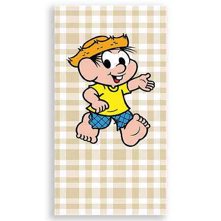 Capa Faixa Lateral Sublimado - Chico Bento Turma Da Monica