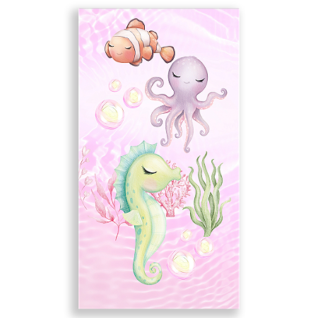 Capa Faixa Lateral Sublimado - Fundo Do Mar