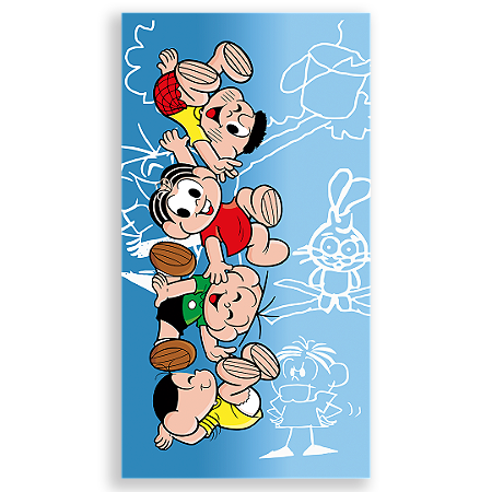 Capa Faixa Lateral Sublimado - Turma da Monica