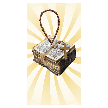 Capa Faixa Lateral Sublimado - Religioso Eucaristia