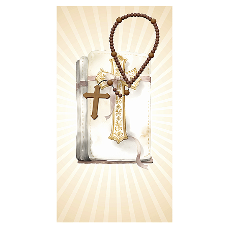 Capa Faixa Lateral Sublimado - Religioso Eucaristia