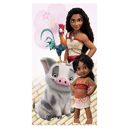 Capa Faixa Lateral Sublimado - Moana