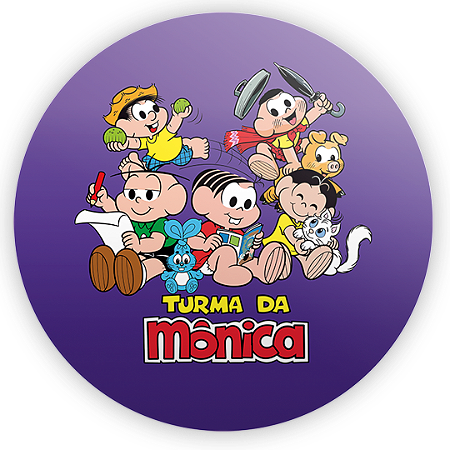 Capa Mini Painel Sublimado - Turma da Monica