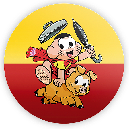 Capa Mini Painel Sublimado - Cascão Turma da Monica