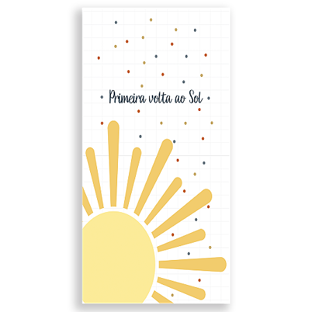 Capa Faixa Lateral Sublimado - Sol Arco Iris